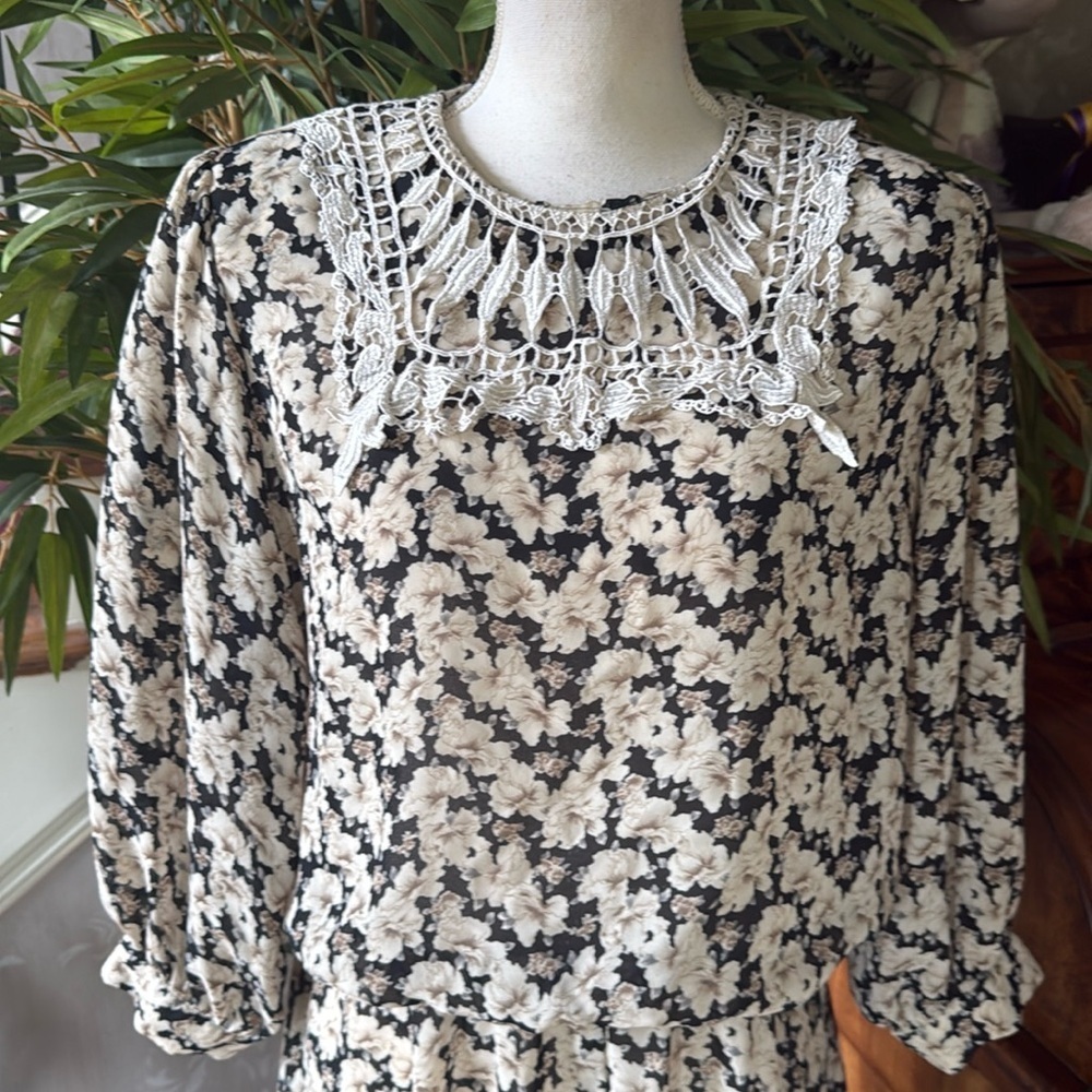 Blake Elizabeth ladies vintage size 10 dress very good condition elastic waist - Picture 10 of 10